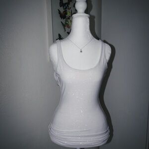 Temptations Sparkling White Mini Dress